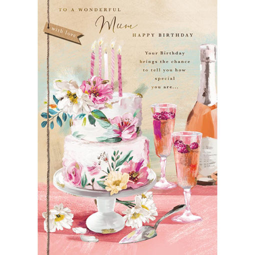 Picture of MUM HAPPY BIRTHDAY CARD